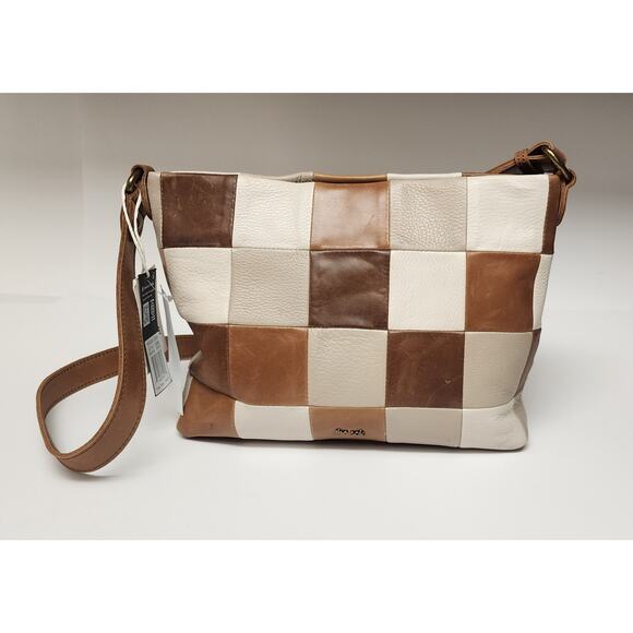 Thesak Melrose Tob Patch Vintate Finished Leather Crossbody Bag-Crossbody Wallet - Picture 11 of 16